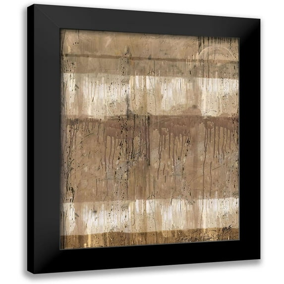 Wiley, Marta 15x18 Black Modern Framed Museum Art Print Titled - Beige Abstract