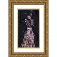 thumbnail image 1 of Wiley, Marta 15x24 Gold Ornate Wood Framed with Double Matting Museum Art Print Titled - Queen Of Excellence- full length I, 1 of 4
