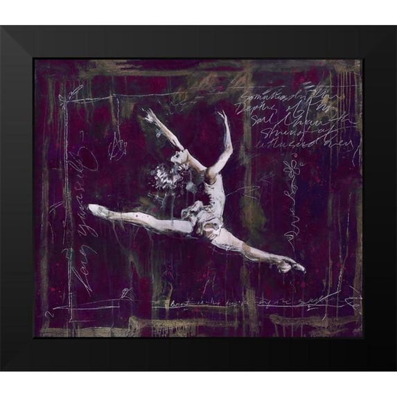 Wiley, Marta 17x15 Black Modern Framed Museum Art Print Titled - Ballet III