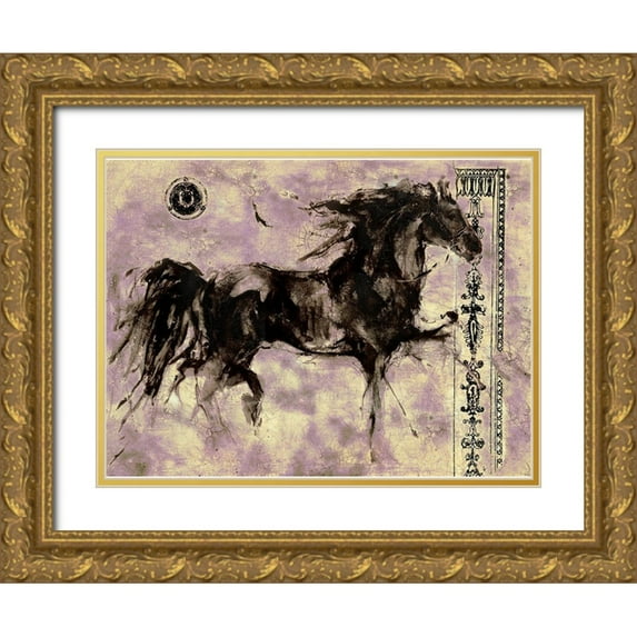 Wiley, Marta 18x14 Gold Ornate Wood Framed with Double Matting Museum Art Print Titled - Lepa Zena 20