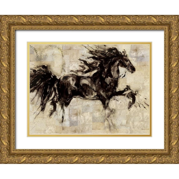 Wiley, Marta 18x14 Gold Ornate Wood Framed with Double Matting Museum Art Print Titled - Lepa Zena 27