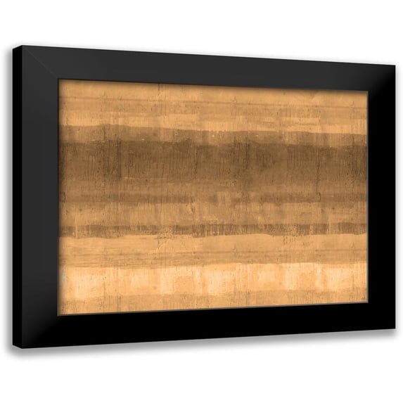Wiley, Marta 18x15 Black Modern Framed Museum Art Print Titled - Ocean study Ochre