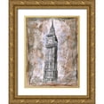 thumbnail image 1 of Wiley, Marta 19x24 Gold Ornate Wood Framed with Double Matting Museum Art Print Titled - City Scape I, 1 of 4