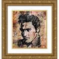 thumbnail image 1 of Wiley, Marta 20x22 Gold Ornate Wood Framed with Double Matting Museum Art Print Titled - Elvis II, 1 of 4