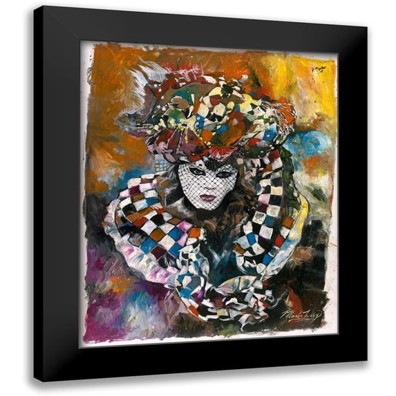 Wiley, Marta 20x24 Black Modern Framed Museum Art Print Titled - Venice Sepia tone