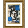 thumbnail image 1 of Wiley, Marta 22x32 Gold Ornate Wood Framed with Double Matting Museum Art Print Titled - John Lennon, 1 of 4