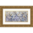 thumbnail image 1 of Wiley, Marta 24x13 Gold Ornate Wood Framed with Double Matting Museum Art Print Titled - Dancer In Blue Small Horizontal, 1 of 4