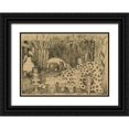 thumbnail image 1 of Wiley, Marta 24x18 Black Ornate Wood Framed with Double Matting Museum Art Print Titled - Still life- 9 years old, 1 of 4