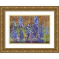 thumbnail image 1 of Wiley, Marta 24x18 Gold Ornate Wood Framed with Double Matting Museum Art Print Titled - Blue Bonnet Golden, 1 of 4