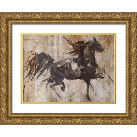 Wiley, Marta 24x19 Gold Ornate Wood Framed with Double Matting Museum Art Print Titled - Chinese Lepa Zena II