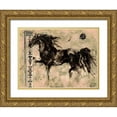 thumbnail image 1 of Wiley, Marta 24x19 Gold Ornate Wood Framed with Double Matting Museum Art Print Titled - Lepa Zena 8, 1 of 4