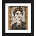 thumbnail image 1 of Wiley, Marta 26x30 Black Ornate Wood Framed with Double Matting Museum Art Print Titled - Frida Kahlo, 1 of 4