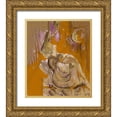 thumbnail image 1 of Wiley, Marta 26x30 Gold Ornate Wood Framed with Double Matting Museum Art Print Titled - Golden, 1 of 4