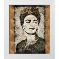 thumbnail image 1 of Wiley, Marta 26x30 White Modern Wood Framed Museum Art Print Titled - Frida Kahlo, 1 of 4