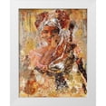 thumbnail image 1 of Wiley, Marta 26x32 White Modern Wood Framed Museum Art Print Titled - Tan African Dreams, 1 of 4