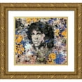 thumbnail image 1 of Wiley, Marta 29x26 Gold Ornate Wood Framed with Double Matting Museum Art Print Titled - Jim Morrison I, 1 of 4