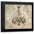 thumbnail image 1 of Wiley, Marta G. 15x15 Black Modern Framed Museum Art Print Titled - Champagne Chandelier, 1 of 5