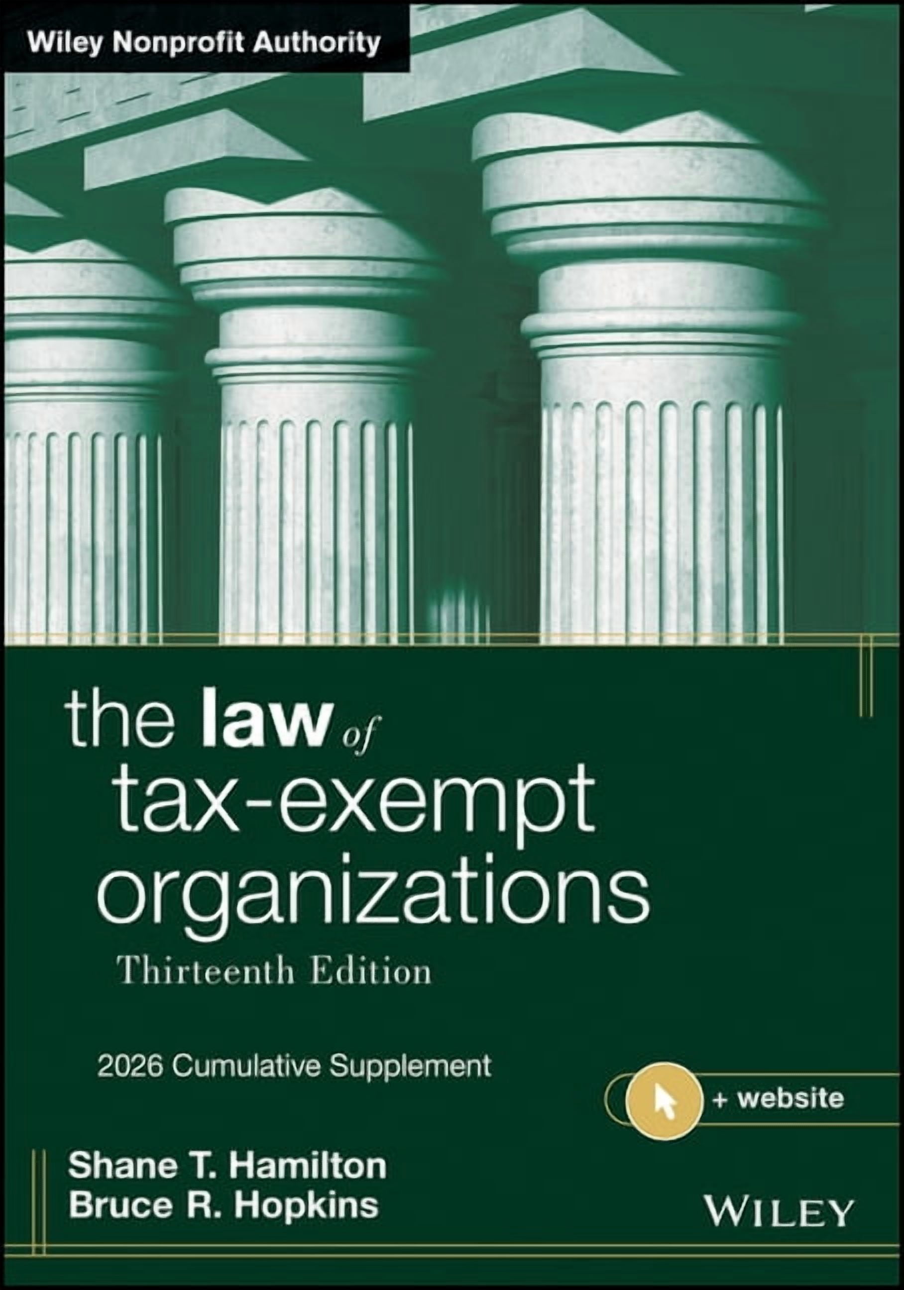 Purchase Exempted Wiley Nonprofit Authority The Law of Tax-Exempt Organizations, 2026 ...