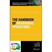 Wiley Operations Research and Management Behavioral Operations, Hardcover