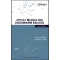 thumbnail image 1 of Wiley Probability and Statistics Applied Manova and Discriminant Analysis, (Hardcover), 1 of 1