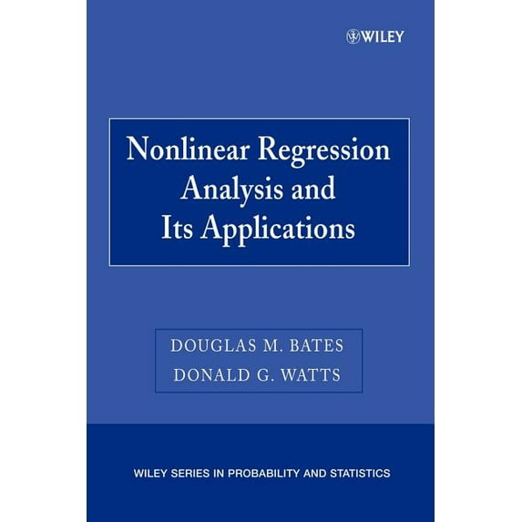 Wiley Probability and Statistics Nonlinear Regression Analysis and Its Applications, Book 696, (Paperback)