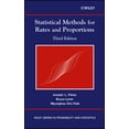thumbnail image 1 of Wiley Probability and Statistics Statistical Methods for Rates and Proportions, Book 260, (Hardcover), 1 of 1