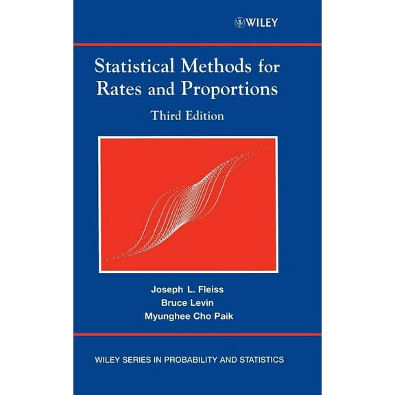 Wiley Probability and Statistics Statistical Methods for Rates and Proportions, Book 260, (Hardcover)