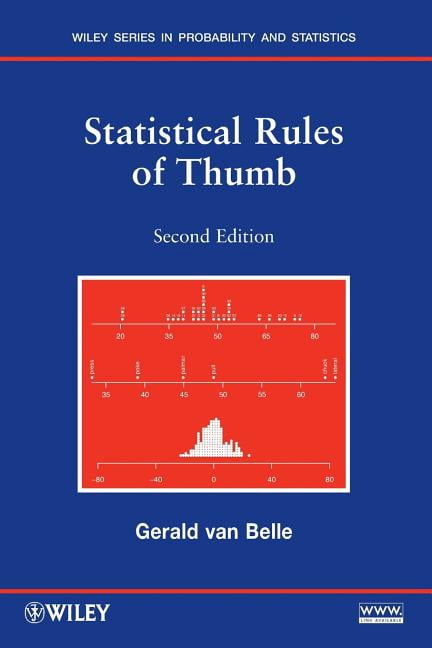 Wiley Probability and Statistics Statistical Rules of Thumb, Book 699 ...