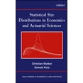 thumbnail image 1 of Wiley Probability and Statistics Statistical Size Distributions in Economics and Actuarial Sciences, Book 381, (Hardcover), 1 of 1