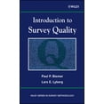 thumbnail image 1 of Wiley Survey Methodology Introduction to Survey Quality, Book 329, (Hardcover), 1 of 1