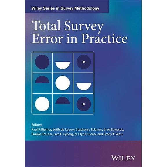 Wiley Survey Methodology Total Survey Error in Practice, (Hardcover)