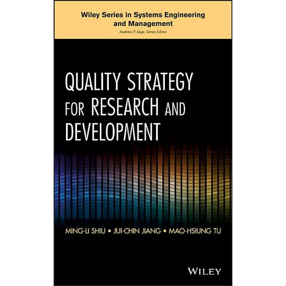 Wiley Systems Engineering and Management Quality Strategy for Research and Development, Book 94, (Hardcover)