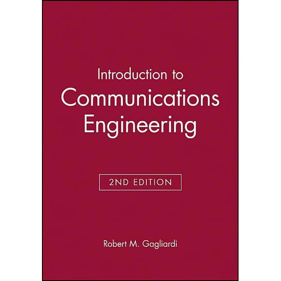 Wiley Telecommunications and Signal Proc Introduction to Communications Engineering, Book 6, (Hardcover)