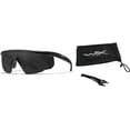 thumbnail image 1 of Wiley X Saber Advanced Sunglasses, Smoke Grey Lens, Matte Black Frame - 302, 1 of 2
