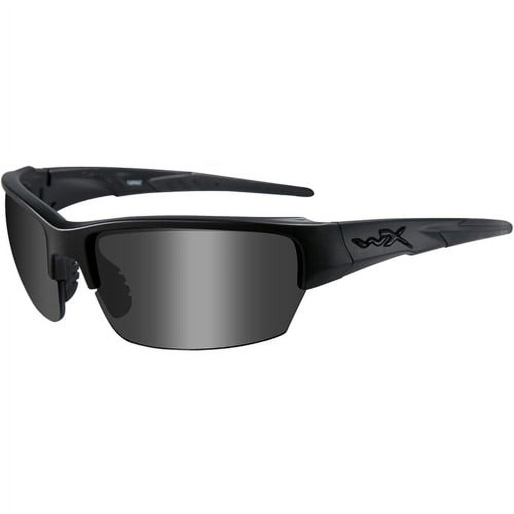 Wiley X WX Saint Sunglasses, Smoke Grey Lens / Black Ops Matte Black Frame - CHSAI08 - image 1 of 2