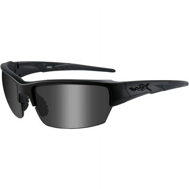 Wiley X WX Saint Sunglasses, Smoke Grey Lens / Black Ops Matte Black Frame - CHSAI08