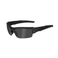 thumbnail image 1 of Wiley X WX Valor Men's Sunglasses, Polarized Smoke Grey Lens / Black Ops Matte Black Frame - CHVAL08, 1 of 4
