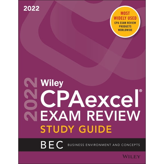 Pre-Owned Wiley's Cpa 2022 Study Guide: Business Environment And Concepts