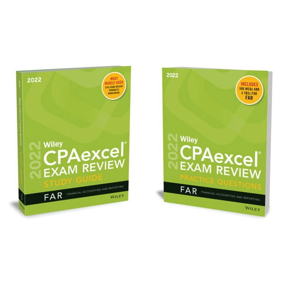 Wiley's CPA 2022 Study Guide + Question Pack: Financial Accounting and Reporting (Wiley CPA Exam Review Financial Accounting and Reporting), 9781119852414, Paperback, 1