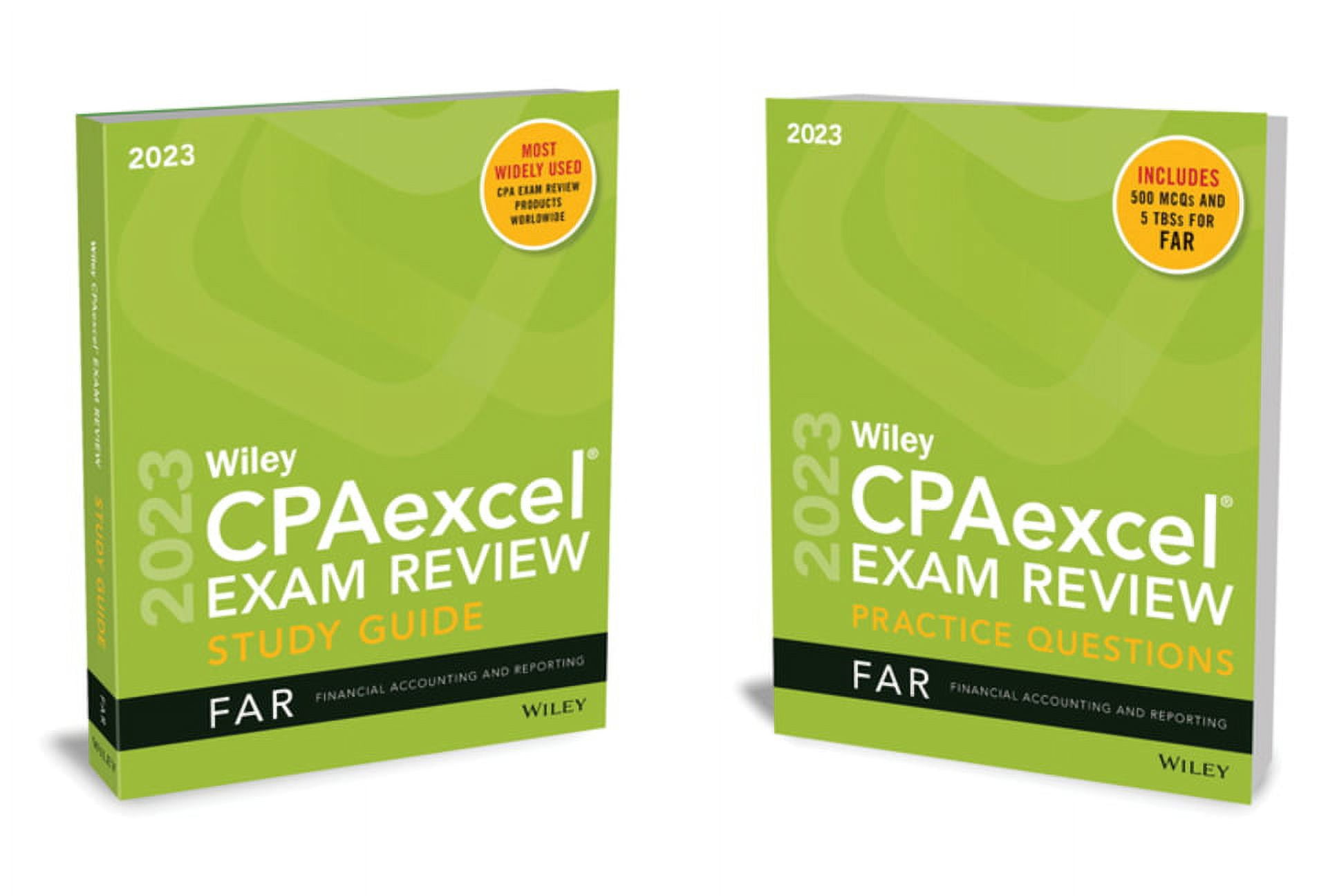 Wiley's CPA Exam Prep 2023: Financial Accounting and Reporting Study ...