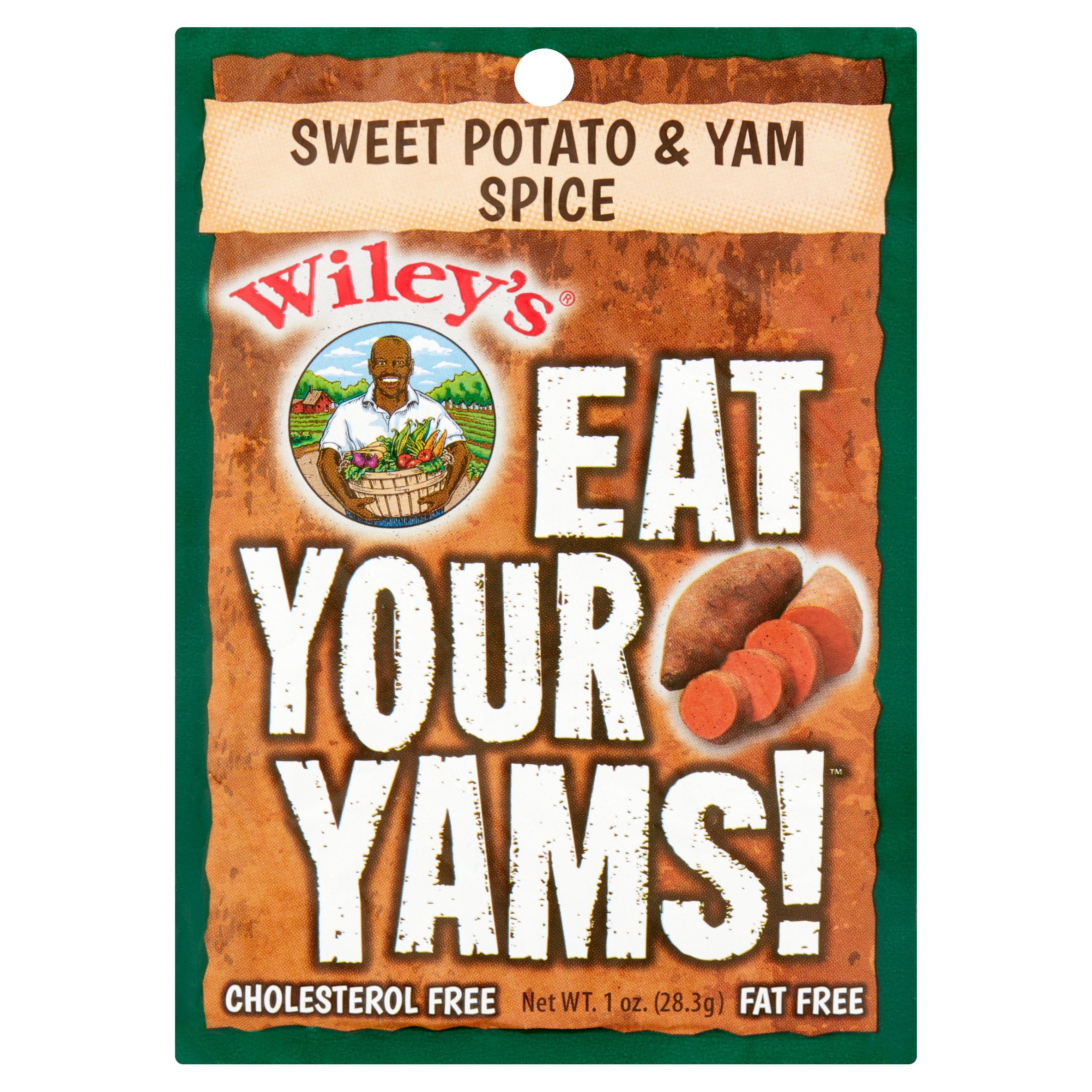 Wileys Eat Your Greens and Wileys Eat Your Yams Bundle | Wileys Greens  Seasoning | Wiley Sweet Potato and Yam Spice | 1 oz Packets | 2 Packets  Each
