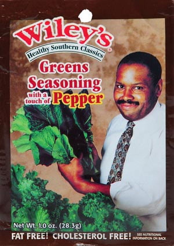 Wiley's Greens Seasoning with Pepper, 1 oz 