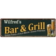 thumbnail image 1 of Wilfred's Bar and Grill Sign Man Cave Decor 8x24 Gift 108240055456, 1 of 1