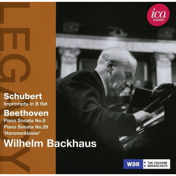 Wilhelm Backhaus - Legacy: Schubert & Backhaus - Music & Performance - CD