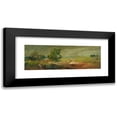 thumbnail image 1 of Wilhelm Busch 14x8 Black Modern Framed Museum Art Print Titled - Lower Saxon Landscape (1885-1890), 1 of 5