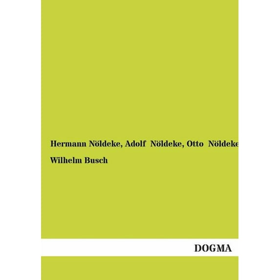 Wilhelm Busch (Paperback)