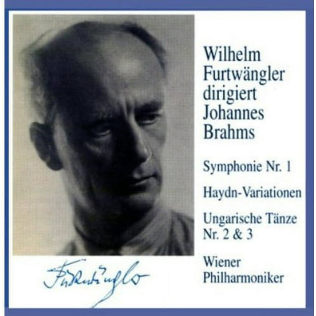 Wilhelm Furtwängler - Furtwangler Conducts Brahms - Classical - CD ...