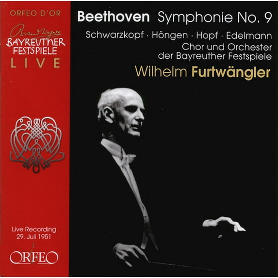 Wilhelm Furtwängler - Symphony 9 in D minor Op 125 - Music & Performance - CD