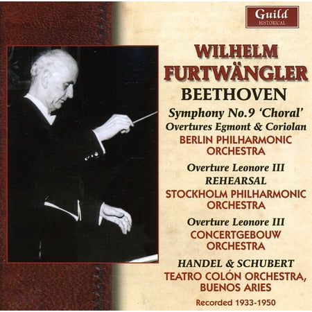 Wilhelm Furtwängler - Symphony No. 9 Choral - Music & Performance - CD