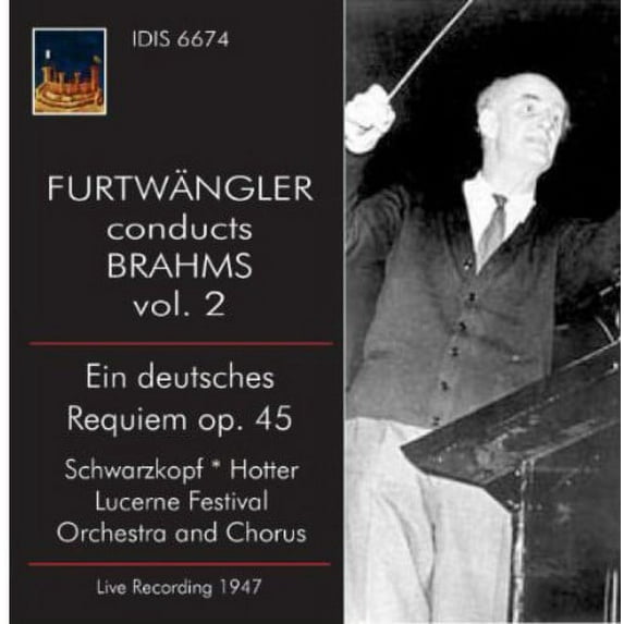 Wilhelm Furtwängler - Wilhelm Furtwangler Conducts Brahms 2 - Music & Performance - CD
